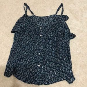 American eagle flowy tank top